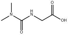 N-[(dimethylamino)carbonyl]glycine Structure
