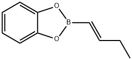 (E)-2-(1-Butenyl)-1,3,2-benzodioxaborole Struktur