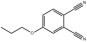 4-N-PROPOXYPHTHALONITRILE Structure