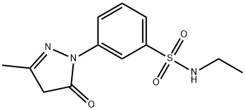 106176-12-9 1-(3-W-ETHYLSULFAMOYLPHENYL)-3-METHYL-5-PYRAZOLONE