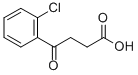 4-(2-クロロフェニル)-4-オキソ酪酸 化学構造式