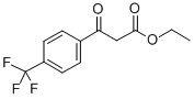 3-OXO-3-(4-TRIFLUOROMETHYLPHENYL)PROPIONIC ACID ETHYL ESTER Structure