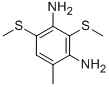 2-メチル-4,6-ビス(メチルチオ)-1,3-ベンゼンジアミン/4-メチル-2,6-ビス(メチルチオ)-1,3-ベンゼンジアミン 化学構造式