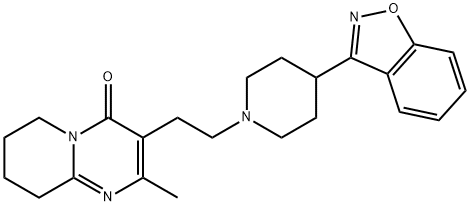 Desfluoro Risperidone Structure