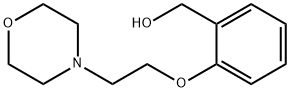 [2-(2-MORPHOLINOETHOXY)PHENYL]METHANOL 化学構造式