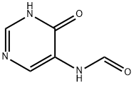 Formamide, N-(1,4-dihydro-4-oxo-5-pyrimidinyl)- (9CI) Struktur