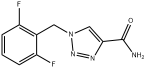 Rufinamide Struktur