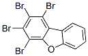 TETRABROMODIBENZOFURAN Structure