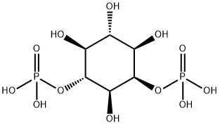 D-MYO-INOSITOL 2,4-BIS-PHOSPHATE AMMONIUM SALT Structure