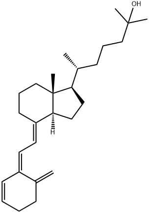 3-Dehydroxy-3-ene-25-ol VitaMin D3 Structure