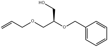2-O-BENZYL-3-O-ALLYL-SN-GLYCEROL, 106401-57-4, 结构式