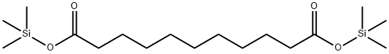 ウンデカン二酸ビス(トリメチルシリル) 化学構造式