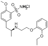 (S)-Tamsulosin Hydrochloride Struktur