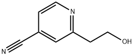 Isonicotinonitrile, 2-(2-hydroxyethyl)- (6CI) Structure