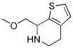 7-MethoxyMethyl-4,5,6,7-tetrahydro-thieno[2,3-c]pyridine Structure