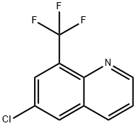 6-Chloro-8-trifluoromethylquinoline Structure