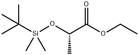 ETHYL (S)-(-)-2-(TERT-BUTYLDIMETHYLSILYLOXY)PROPIONATE Structure