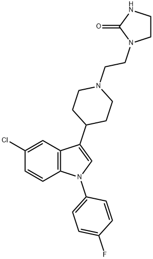 舍吲哚 结构式