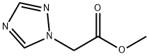 2-(1H-1,2,4-トリアゾール-1-イル)酢酸メチル 化学構造式