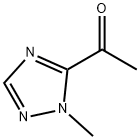 1-(1-メチル-1H-1,2,4-トリアゾール-5-イル)エタノン 化学構造式
