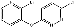 3-[(2-溴-3-吡啶基)氧基]-6-氯哒嗪 结构式