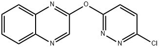 2-(6-Chloro-pyridazin-3-yloxy)-quinoxaline Structure