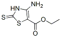 5-Thiazolecarboxylicacid,4-amino-2,3-dihydro-2-thioxo-,ethylester(9CI) Structure