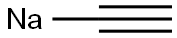 SODIUM ACETYLIDE Struktur