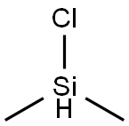 クロロジメチルシラン 化学構造式