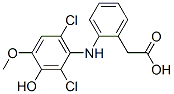 3'-hydroxy-4'-methoxydiclofenac Structure