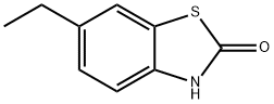 2(3H)-Benzothiazolone,6-ethyl-(9CI) Structure