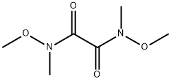 N,N'-Dimethoxy-N,N'-dimethyloxamide Structure