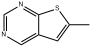 Thieno[2,3-d]pyrimidine, 6-methyl- (9CI) 结构式