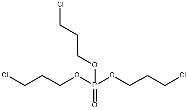 りん酸トリ(3-クロロプロピル) 化学構造式