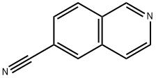 6-Isoquinolinecarbonitrile(9CI) 化学構造式