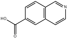 6-异喹啉甲酸, 106778-43-2, 结构式