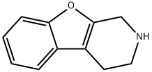1,2,3,4-TETRAHYDRO-BENZOFURO[2,3-C]PYRIDINE Struktur