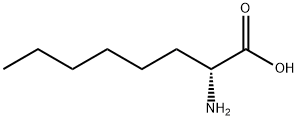 (R)-2-氨基辛酸,106819-03-8,结构式