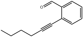 2-(己-1-炔-1-基)苯甲醛, 106824-45-7, 结构式