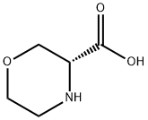 (R)-3-MORPHOLINECARBOXYLIC ACID HCL Structure