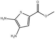 4,5-二氨基-2-噻吩羧酸甲酯, 106850-18-4, 结构式