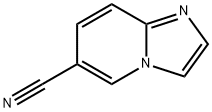 咪唑[1,2-A]吡啶-6-甲腈, 106850-34-4, 结构式