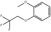 1-甲氧基-2-(2,2,2-三氟乙氧基)苯 结构式