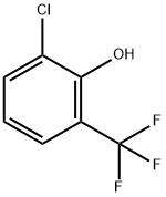 2-TRIFLUOROMETHYL-6-CHLOROPHENOL Struktur