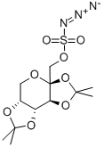 2,3:4,5 Bis-O-(1-Methyl ethylidene)-Fructopyranose azido sulphate 