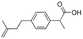 Benzeneacetic acid, -alpha--methyl-4-(3-methyl-3-butenyl)- (9CI)|