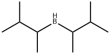 ビス(1,2-ジメチルプロピル)ボラン 化学構造式