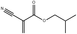 2-シアノプロペン酸イソブチル 化学構造式