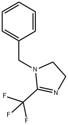1-Benzyl-2-(trifluoroMethyl)-4,5-dihydro-1H-iMidazole Structure