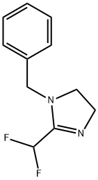 1-Benzyl-2-(difluoroMethyl)-4,5-dihydro-1H-iMidazole Structure